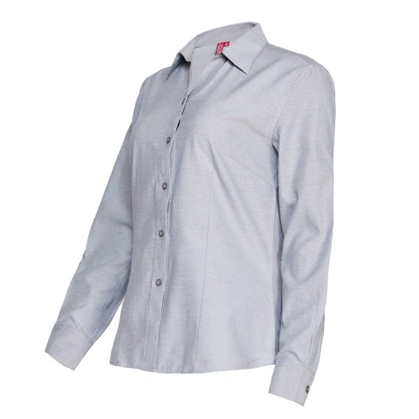 Blusa Oxford Cuello V - Imagen 19